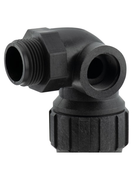 CODO FITTING MACHO 3 SALIDAS - 32MM - 1" - 3/4"
