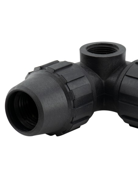CODO FITTING  IGUAL 3 SALIDAS - 25MM - 25MM - 1/2"