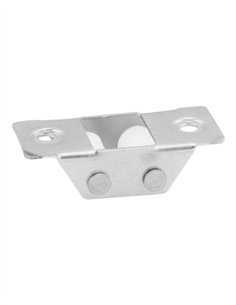 PASACINTA METALICO 2 RODILLOS NYLON - C22