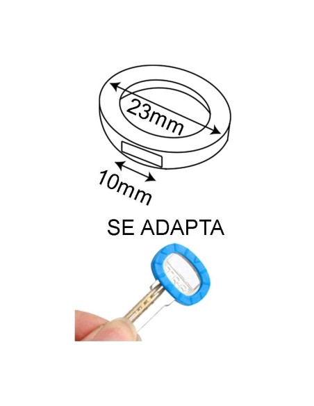 FUNDA PARA LLAVE BOLSA 100PZS