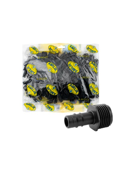 UNIÓN ROSCA MACHO BOLSA 100 UDS - 50MM - 1 1/2"