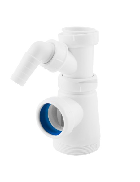 SIFÓN BOTELLA EXTENSIBLE S/HORIZONTAL + REDUCTORA + RACOR + UNA TOMA AUXILIAR