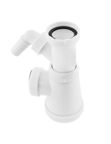 SIFÓN BOTELLA EXTENSIBLE S/HORIZONTAL + REDUCTORA + RACOR + UNA TOMA AUXILIAR