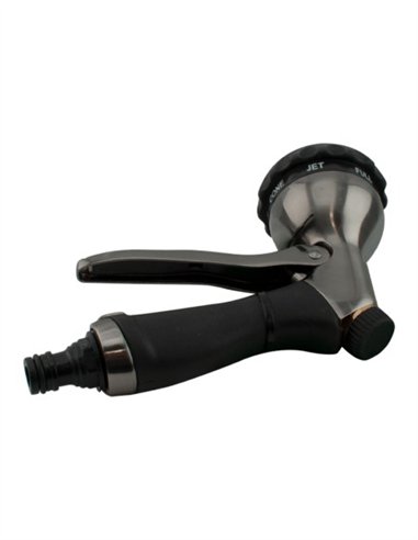 PISTOLA DE RIEGO METÁLICA SALIDA MÚLTIPLE