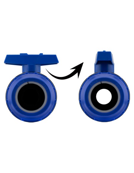 VÁLVULA CONEXIÓN PE(FITTING) X PE(FITTING) - 20MM