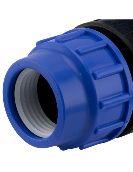 VÁLVULA CONEXIÓN PE(FITTING) X PE(FITTING) - 63MM