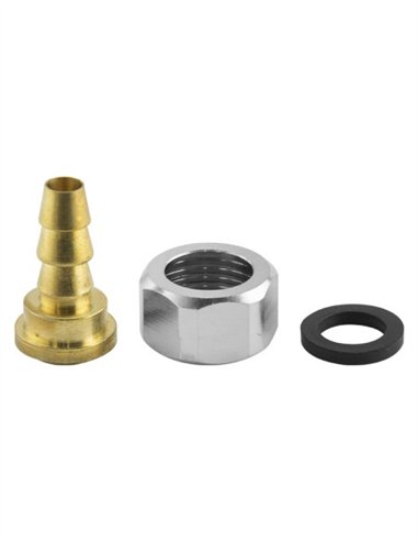 CONJUNTO (TUERCA 1/2 + TETINA + JUNTA)