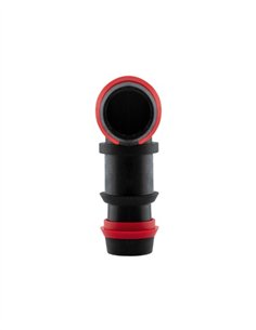 CODO C/ANILLO SEGURIDAD BOLSA 100 UDS - 16MM 2