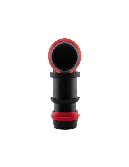 CODO C/ANILLO SEGURIDAD BOLSA 100 UDS - 20MM