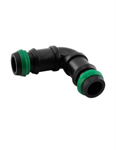 CODO C/ANILLO SEGURIDAD BOLSA 100 UDS - 20MM