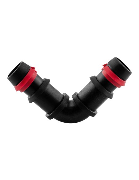 CODO C/ANILLO SEGURIDAD BOLSA 100 UDS - 20MM