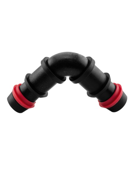CODO C/ANILLO SEGURIDAD BOLSA 100 UDS - 20MM