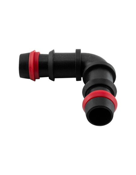 CODO C/ANILLO SEGURIDAD BOLSA 100 UDS - 20MM