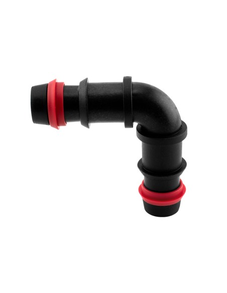 CODO C/ANILLO SEGURIDAD BOLSA 100 UDS - 20MM