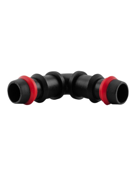 CODO C/ANILLO SEGURIDAD BOLSA 100 UDS - 20MM