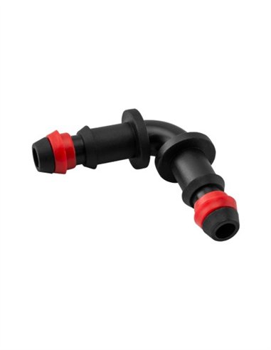 CODO C/ANILLO SEGURIDAD BOLSA 100 UDS - 20MM