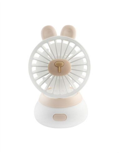 MINI VENTILADOR PORTATIL DE MANO USB 105MM COLORES VARIADOS