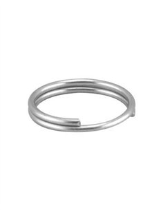 ANILLA CROMADA PARA CADENA DE BOLAS