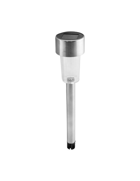 LAMPARA SOLAR LED PLATA 29,5X4,5 CM