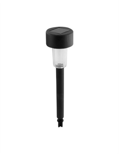 LAMPARA SOLAR LED NEGRA 36,5X5,5CM