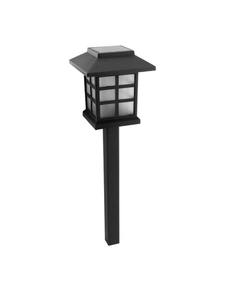 LAMPARA SOLAR LED 8,5X8,5X38CM