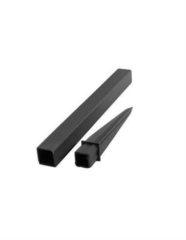 LAMPARA SOLAR LED 8,5X8,5X38CM