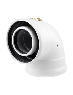 CODO COAXIAL 87º - 60 - 100MM