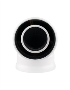 CODO COAXIAL 87º - 80 - 110MM 2