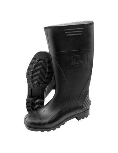BOTAS DE AGUA DE GOMA NEGRAS - 41