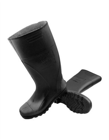 BOTAS DE AGUA DE GOMA NEGRAS - 41