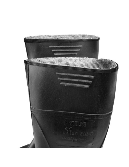 BOTAS DE AGUA DE GOMA NEGRAS - 41