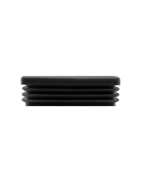 CONTERA INTERIOR RECTANGULAR NEGRO - 30X15MM - 25UDS