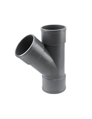 DERIVACION PVC H-H 45º - 32MM