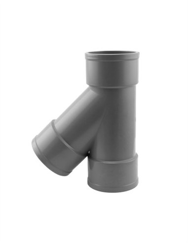DERIVACION PVC H-H 45º - 32MM