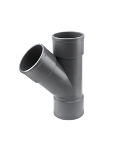 DERIVACION PVC H-H 45º - 40MM