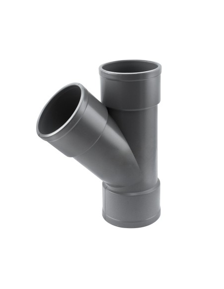 DERIVACION PVC H-H 45º - 40MM