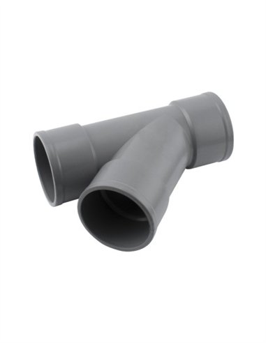 DERIVACION PVC H-H 45º - 40MM