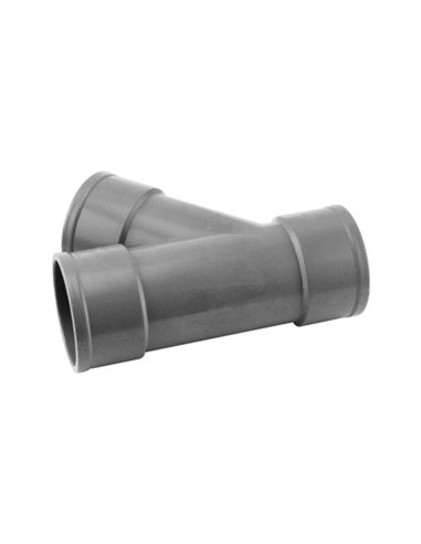 DERIVACION PVC H-H 45º - 200MM