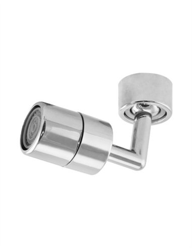 AIREADOR CURVO CON ROTULA ABS