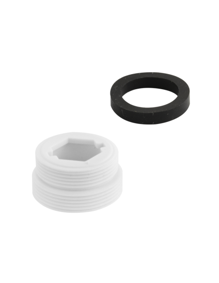 AIREADOR CURVO CON ROTULA ABS
