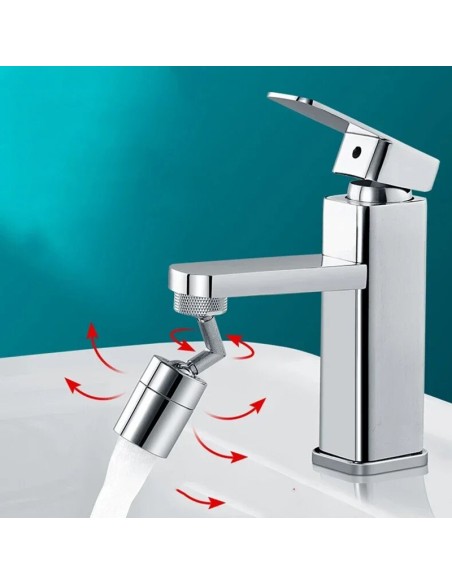 AIREADOR CURVO CON ROTULA ABS