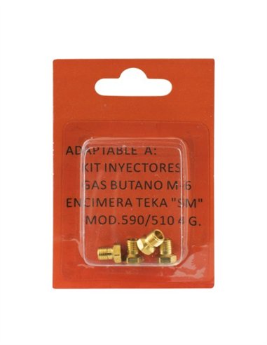 KIT INYECTORES M6 ENCIMERA TEKA