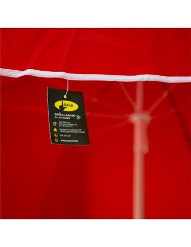 SOMBRILLA DE PLAYA PLEGABLE ALTO 2M