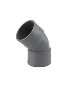 CODO PVC H-H 45º - 40MM