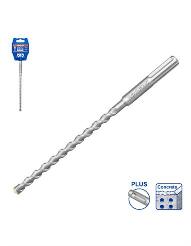 BROCA SDS PLUS TOLSEN - 6X160MM - WADFOW