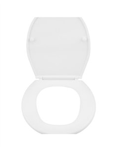 TAPA INODORO CONTINENTAL BLANCA GENIL - BLANCO 2