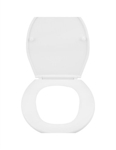 TAPA INODORO CONTINENTAL BLANCA GENIL - ROSA