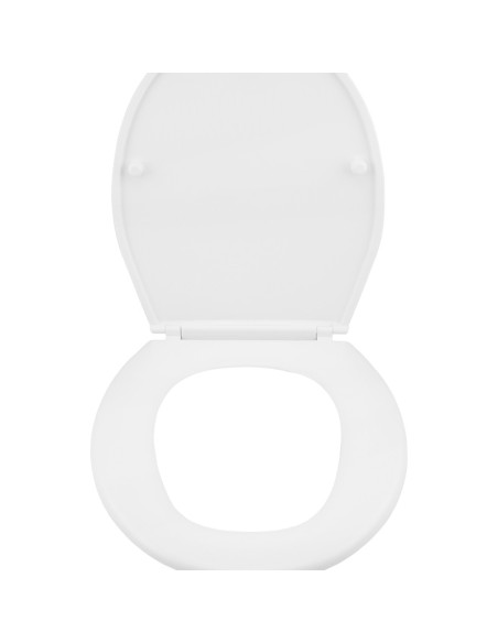 TAPA INODORO CONTINENTAL BLANCA GENIL - ROSA