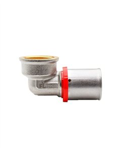 CODO HEMBRA 90º MULTICAPA PRESS TIPO U-ROJO - Ø20X3/4" 2