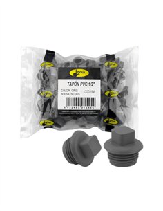 TAPONES PVC - 3/4" - 25 UDS